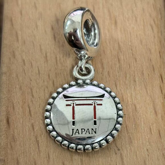 Pandora Japan Shinto Charm Pendant, S925 Silver Bracelets - Picture 1 of 4
